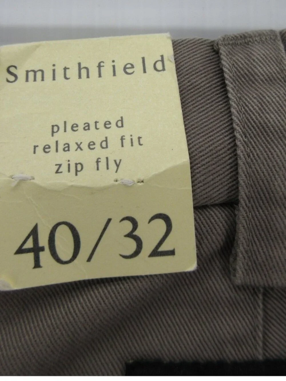 VTG Banana Republic Pants 40X32 Smithfield Relaxed Baggy Trousers NEW